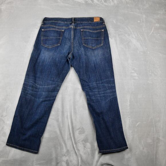 American Eagle Jeans Womens 12 Boyfit (34x26) Blue Denim - Picture 6 of 11